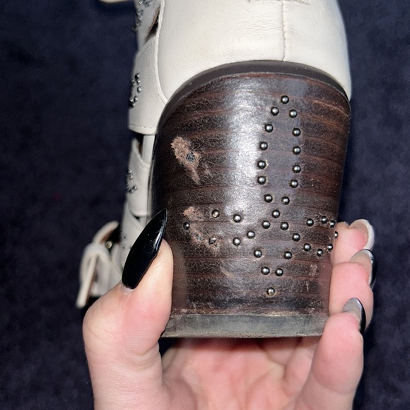 Coach zip up western boots size 6 - Picture 8 of 10